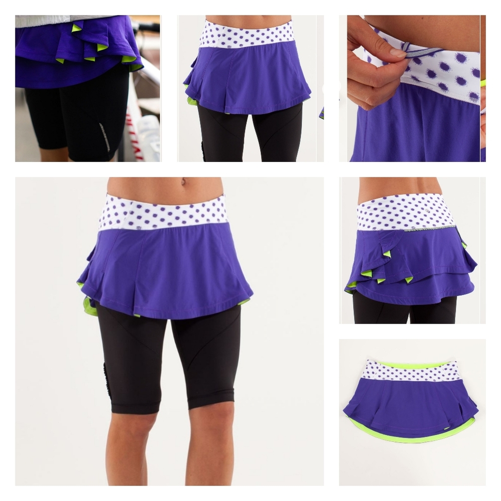 Lululemon Presta Skirt

Bruised Berry / High Noon